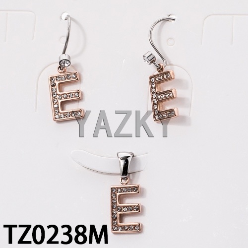 Stainless steel jewelry set