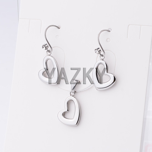 Stainless steel jewelry set