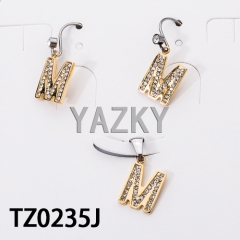 Stainless steel jewelry set