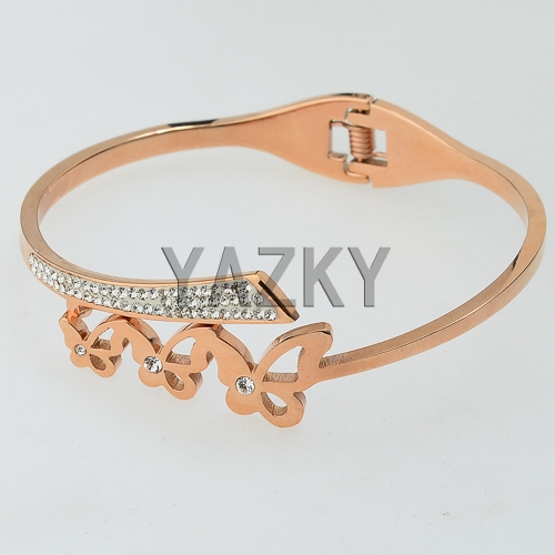 Stainless steel bangle for women