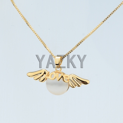 Angel's wing necklace