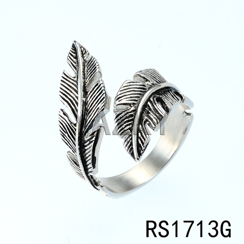 Feather style casting ring
