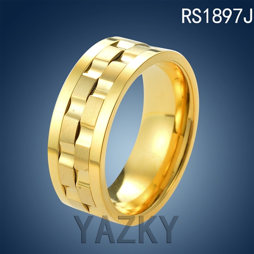 Stainless steel big size ring