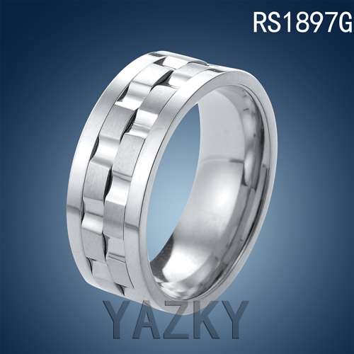 Stainless steel big size ring