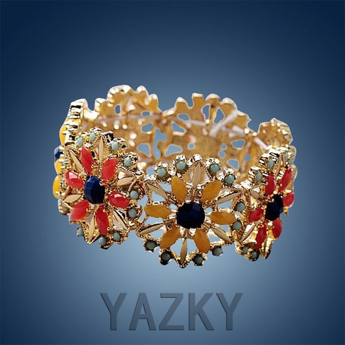 Fashion  flower shape bangle