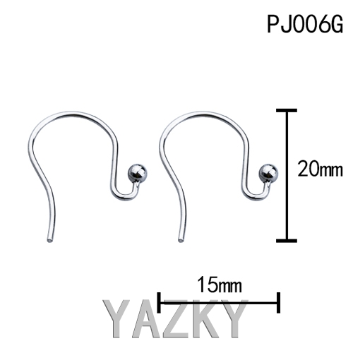 Stainless steel earring clasp