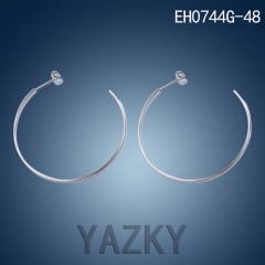 Semicircle fashion stainless steel earring