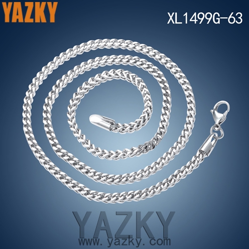 Stainless steel high polishing Men chain necklace