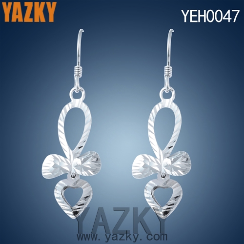 S925 silver earring cute heart earring for girls