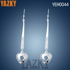 S925 silver earring hollow heart earring