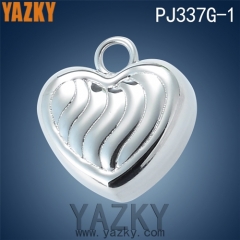New design hollow heart shape  stainless steel charm pendant