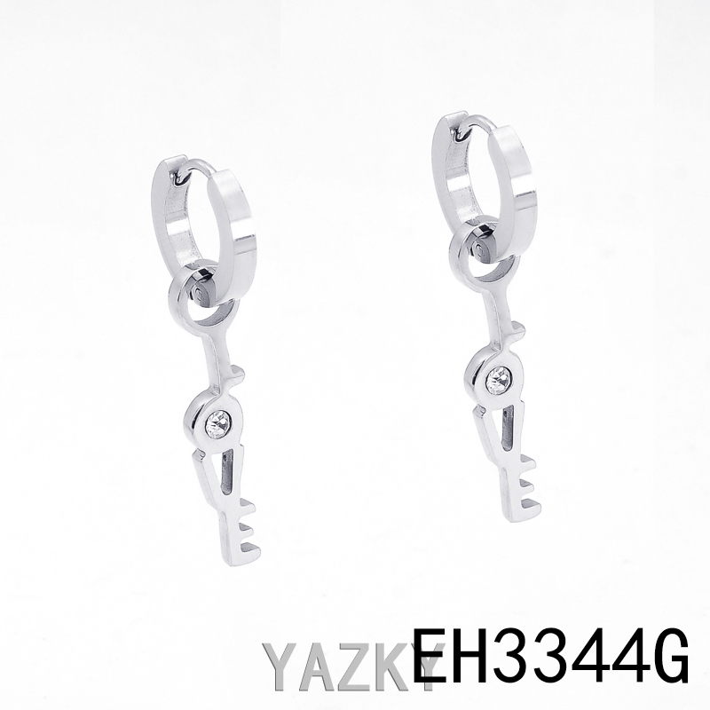 Stainless steel earring