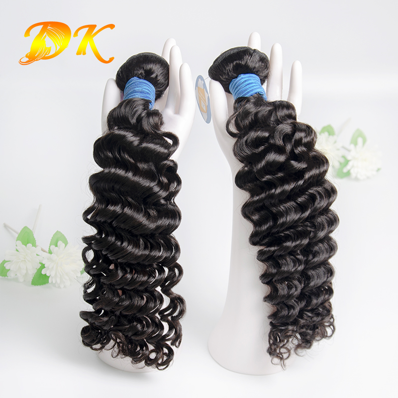 Deep Curly 1/2/3/4 Bundles deal Deluxe Virgin Hair