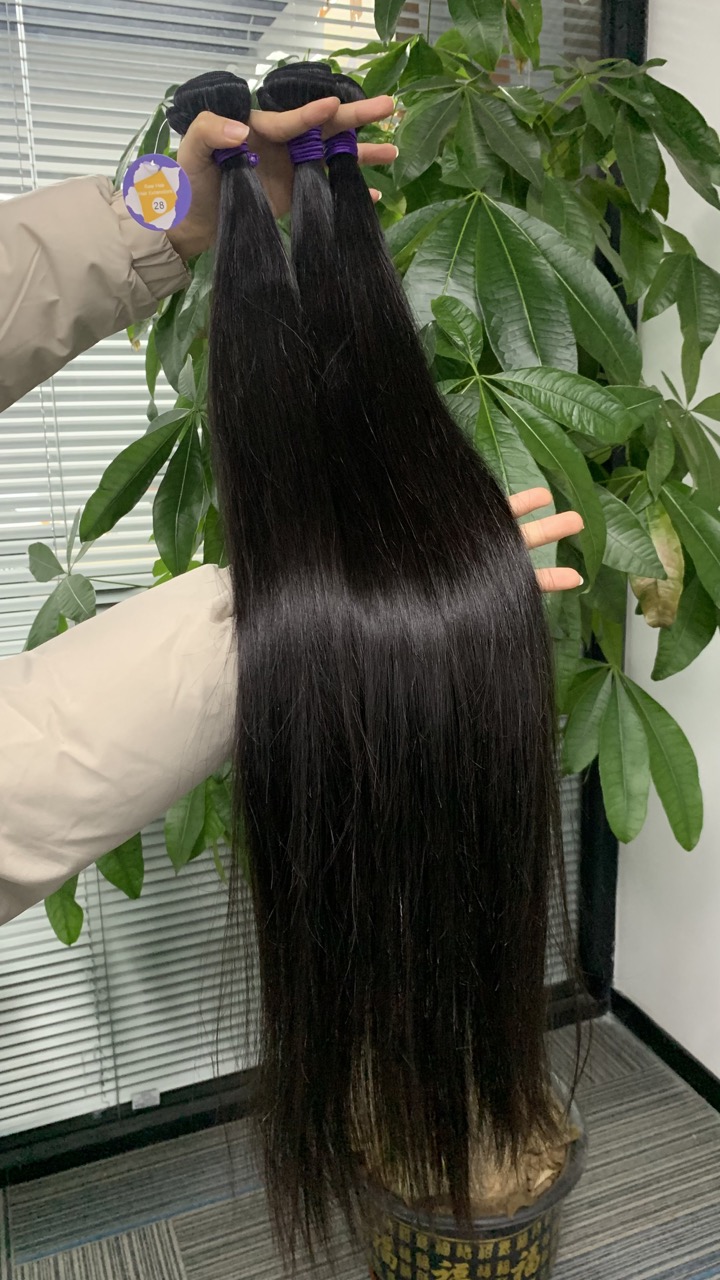 Premium Raw Human Hair Straight Bundles – 1/2/3/4 Bundle Deals