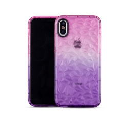 Saiboro New arrival color changing design diamond gradient tpu phone case for iphone x