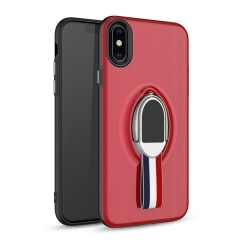 Saiboro new products car magnetic case, shockproof hybrid phone case for iphone x with stand