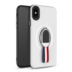 Saiboro new products car magnetic case, shockproof hybrid phone case for iphone x with stand