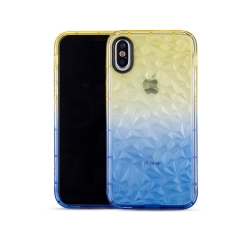 Saiboro New arrival color changing design diamond gradient tpu phone case for iphone x