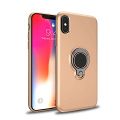 Saiboro New arrival TPU shockproof 360 ring stand mobile phone case for iphone X