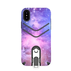 Saiboro TPU+PC Shockproof Painting mobile phone cover for iphone X