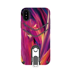 Saiboro Factory case TPU+PC pattern design cover for iphone X