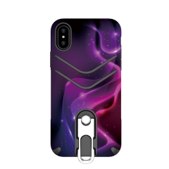 Saiboro Factory case TPU+PC pattern design cover for iphone X