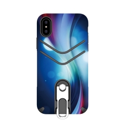 Saiboro Factory case TPU+PC pattern design cover for iphone X