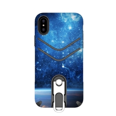 Saiboro TPU+PC Shockproof Painting mobile phone cover for iphone X