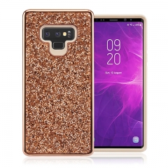 Saiboro Promotion Gift Luxury 2 in 1 Hybrid Diamond Crystal Phone Case for samsung note9