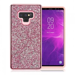 Saiboro Promotion Gift Luxury 2 in 1 Hybrid Diamond Crystal Phone Case for samsung note9