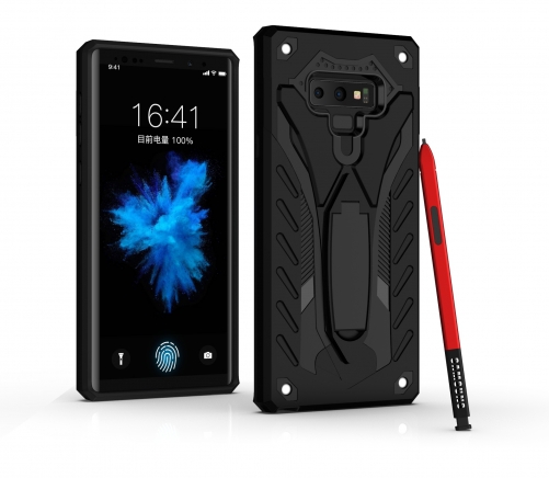 Saiboro Shockproof TPU+PC With a pen mobile phone case for samsung note9