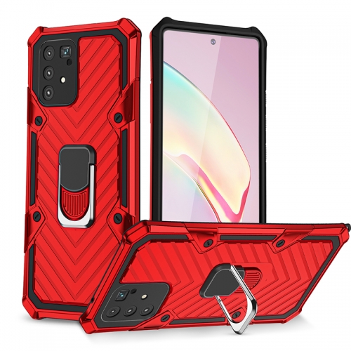 For Samsung A81 Case, TPU+PC Shockproof Kickstand Armor Phone Cover Case For Samsung A81