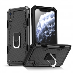 360 Kickstand Shockproof Armor Case Magnetic Ring Holder Cell Phone Accessories for iPhone XR