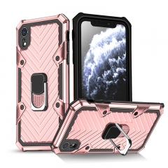 360 Kickstand Shockproof Armor Case Magnetic Ring Holder Cell Phone Accessories for iPhone XR