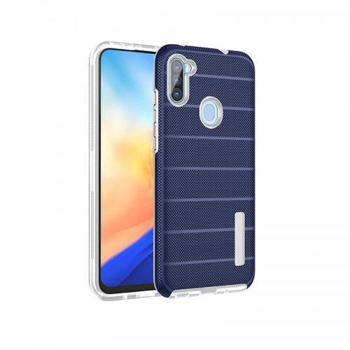 New arrival high quality environment-friendly soft TPU stripe shockprook mobile phone back cover case for Samsung A11