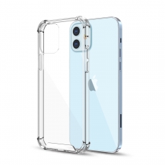 Hot selling 2020 cell phone shockproof acrylic hard transparent tpu case for iphone 12 pro max case clear