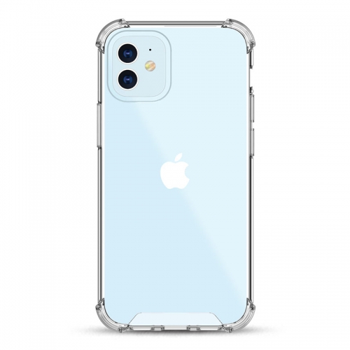 Hot selling 2020 cell phone shockproof acrylic hard transparent tpu case for iphone 12 pro max case clear