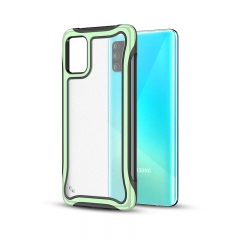 Tpu Pc Hybrid Phone Shells Transparent Rugged Back Cover Shockproof Armor Case For Samsung A51