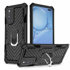 2020 Armor TPU PC Case With Ring Holder Iron Man Cover Case For VIVO V19