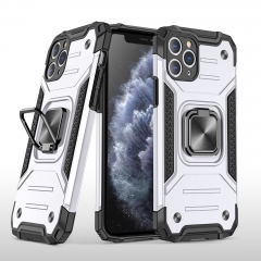 New style designed PC TPU perfect combination 360 degree rotating ring grip mobile phone case for Iphone 11 pro