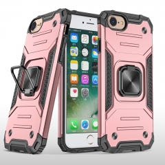 Bracket Shockproof Armor Sell Phone Accessories Case For iPhone 7/8/SE2 Magnetic Car Holder Stand Cover