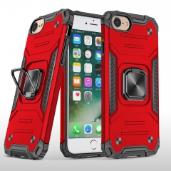 Bracket Shockproof Armor Sell Phone Accessories Case For iPhone 7/8/SE2 Magnetic Car Holder Stand Cover