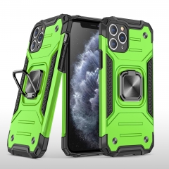 New style designed PC TPU perfect combination 360 degree rotating ring grip mobile phone case for Iphone 11 pro