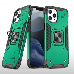 For iPhone 12pro 2020 Case Shockproof Magnetic Ring Stand Cover