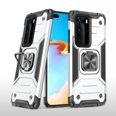Metal Rotating Ring Kickstand Armor Phone Cases Full Protection for Huawei p40pro