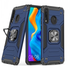 Ring Hold Kickstand Shockproof Armor Bumper Phone Case For Huawei Nova4e/p30 lit...