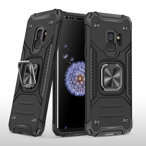 Folding Kickstand Armor Hard PC TPU Phone Case for SAM S9
