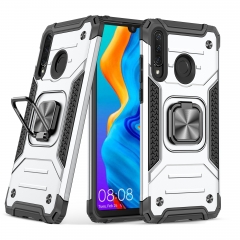 Ring Hold Kickstand Shockproof Armor Bumper Phone Case For Huawei Nova4e/p30 lite