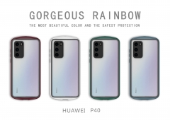 The transparent TPU is a sturdy fall-proof stylish 2020 case for hauwei p40