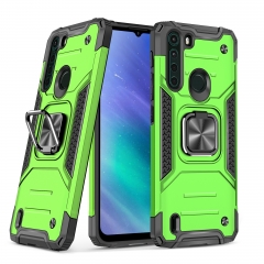 Cover for MOTO ONE FUSION Case Rugged Military Style Kickstand Ring Shockproof S...